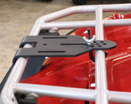 ATV Bracket mounted on Honda four wheeler